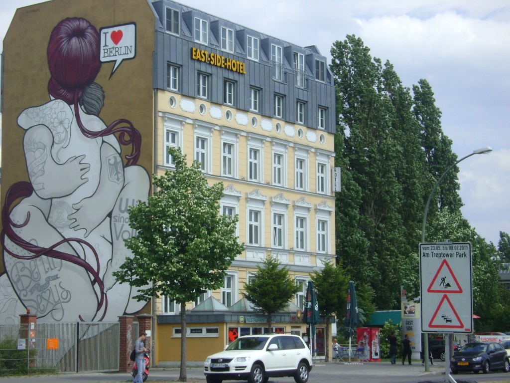 Mural I love Berlin