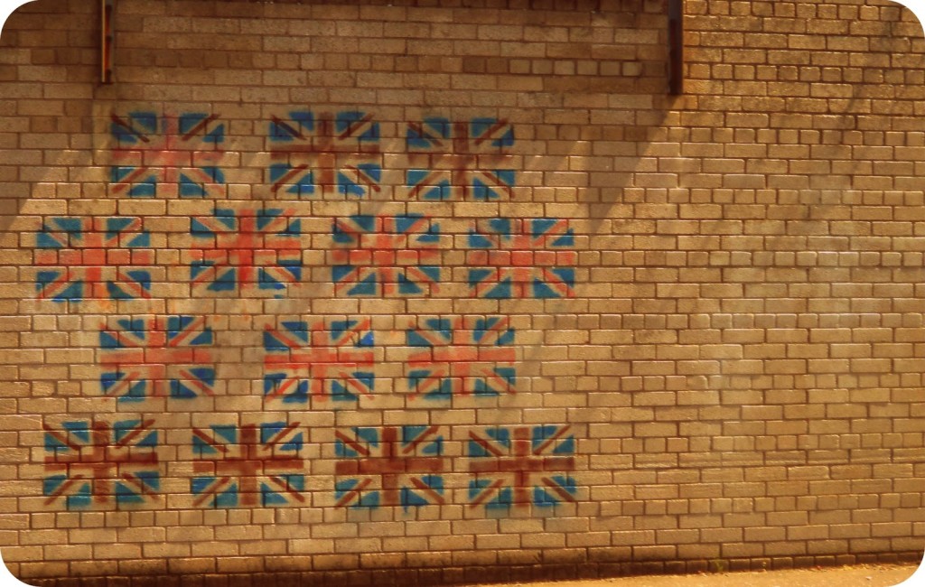 Lado británico El muro de Belfast