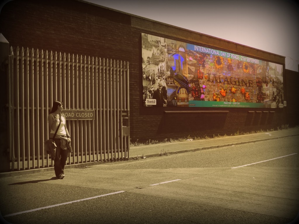 Peace Line El muro de Belfast