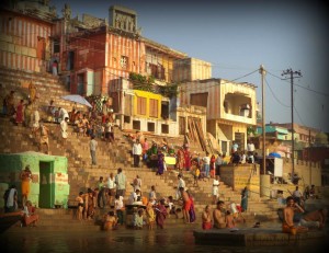 Un ghat. Varanasi.