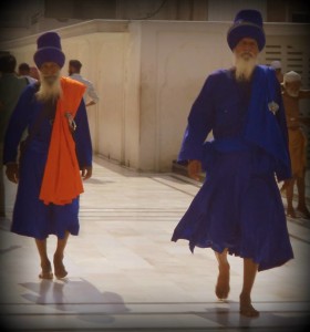 Guardias sikhs en pleno siglo XXI.