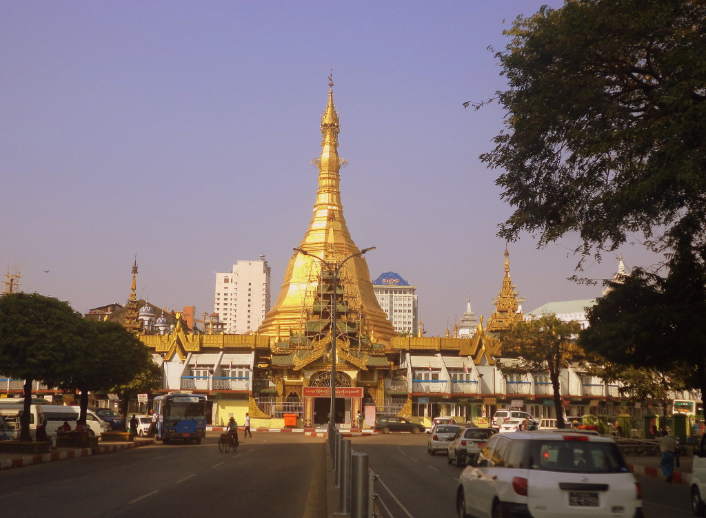 Estupa rotonda Yangon Curiosidades de Myanmar