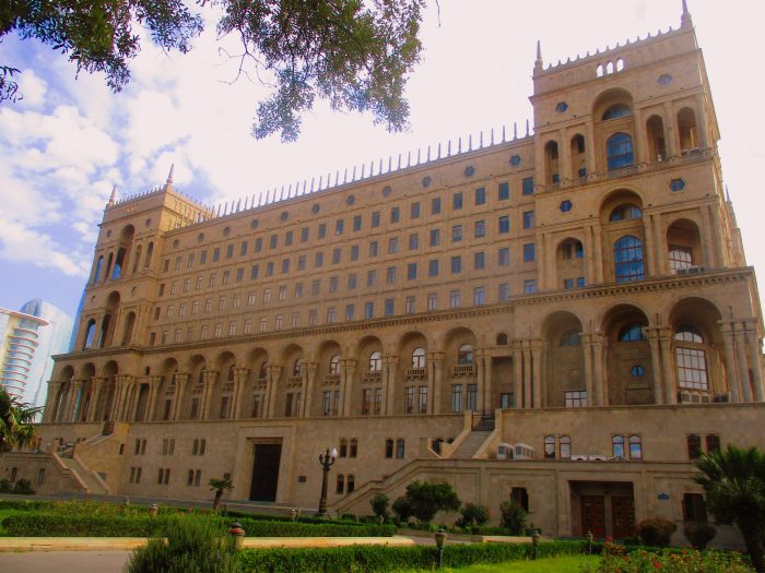 Casa de Gobierno Baku Azerbaiyán