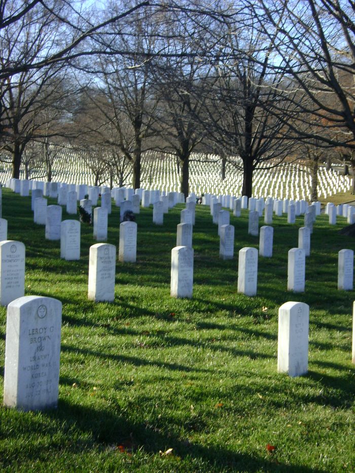 Cementerio Nacional de Arlington Virginia Cementerios alrededor del mundo