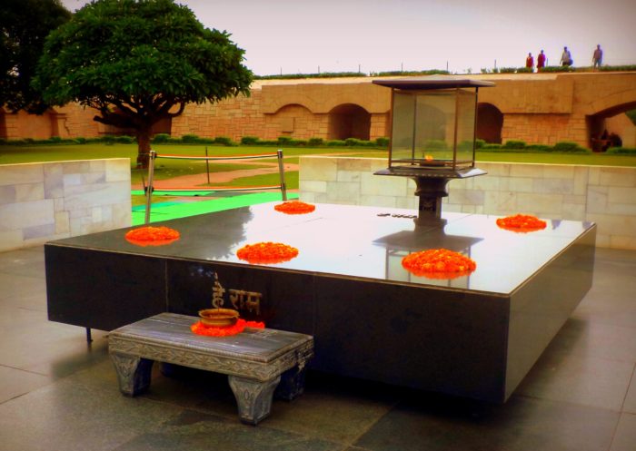 Sitio de cremación Mahatma Gandhi